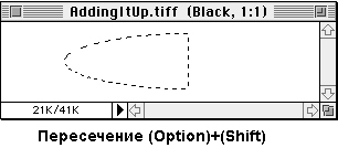 Сложение, вычитание и пересечение выделений