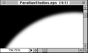 Канал выделения после обработки его командами Gaussian Blur и Levels