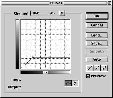 Применение корректирующего слоя Curves в режиме наложения Screen