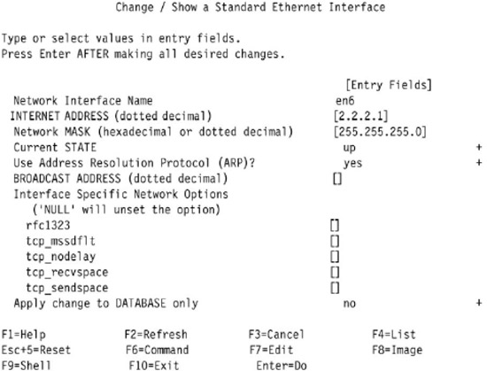 Конфигурирование IP на устройстве EtherChannel