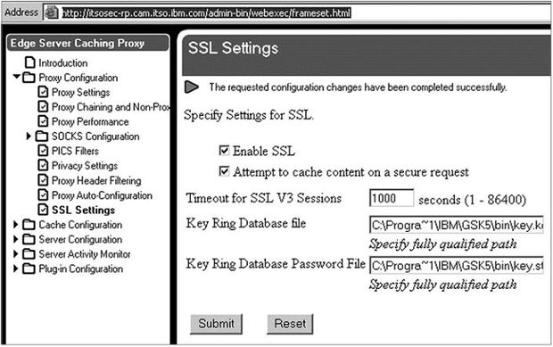 Параметры SSL