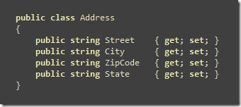 Класс Address