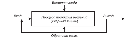 Рис. 2.6. «Черный ящик» процесса принятия решения