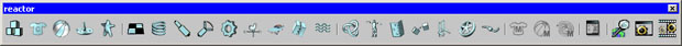 Панель инструментов reactor
