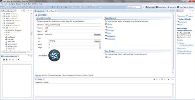 Cреда разработки Tizen (IDE)