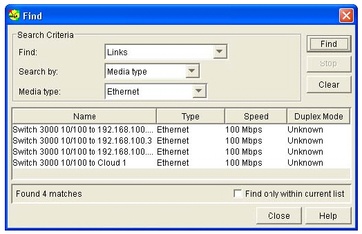 Соединения по типам подключений. Ethernet