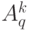 A_q^k