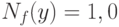 N_f(y) = 1,0