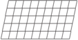 \begin{picture}(100,50)
\multiput(0,0)(10,0){10}%
{\line(1,5){10}}
\multiput(0,0)(2,10){6}%
{\line(1,0){90}}
\end{picture}