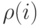 \rho (i)