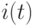 i(t)