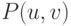 P(u,v)