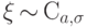 \xi{\,\sim\,}\textrm{C}_{a,\sigma}