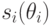 s_i(\theta_i)
