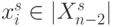 x_i^s\in|X_{n-2}^s|