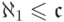 \aleph_1\hm\le\mathfrak{c}