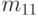 m_{11}