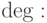 \deg: