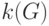 k(G)