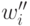 w_i''
