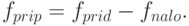 f_{prip}=f_{prid}-f_{nalo}.