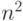 n^{2}