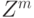 Z^m