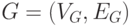 G = (V_G, E_G) 