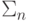 \Sigma _{n}