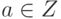 a\hm\in Z