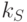 k_S
