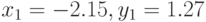 x_1=-2.15,y_1=1.27