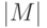 |M|