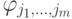 \varphi_{j_1,\ldots,j_m}