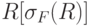 R [\sigma _{F} (R)]