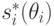 s^*_i(\theta_i)